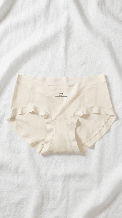Mamila Bloom Panty™ | Quần lót bầu cạp chéo lụa cao cấp